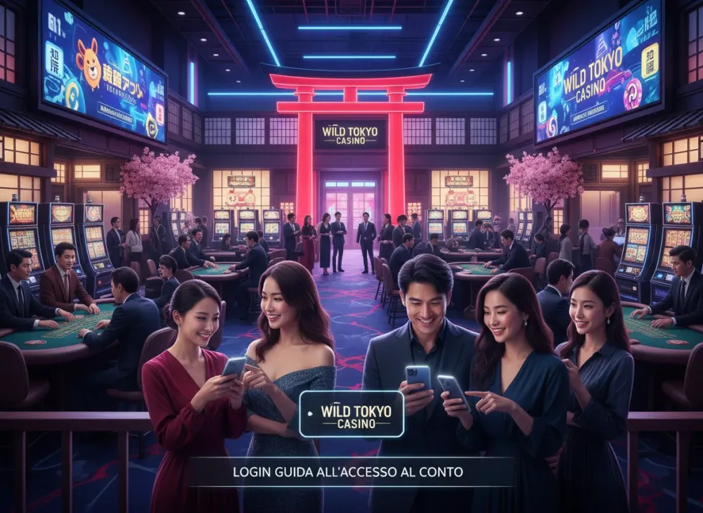 Wild tokyo casino login guida per accesso sicuro